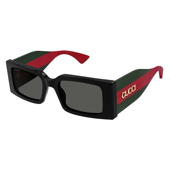 NEW GUCCI SUNGLASSES BLACK WOMEN EYEWEAR GUCCI GG1860S 001